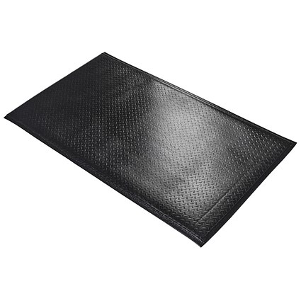 5 Star Anti-Fatigue Comfort Plus Mat, 900x1500mm, Black