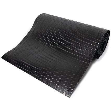 5 Star Anti-Fatigue Deckplate Mat, 1200 x 1000mm, Black