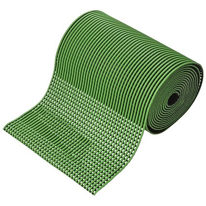 5 Star PVC Anti-Slip Floor Mat, 590mm x 1m, Green