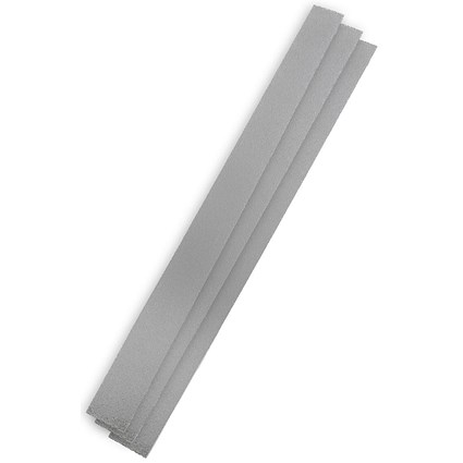 5 Star Anti-Slip Decking Strips, 1.2m x 90x3mm, Grey, Pack of 3