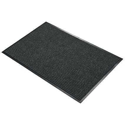 5 Star Heavy Duty Ribbed Door Mat, 900 x 1500mm, Green