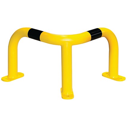 Medium Duty Corner Protect Guard Indoor 350x500x500 Ylw/Blk FS780539