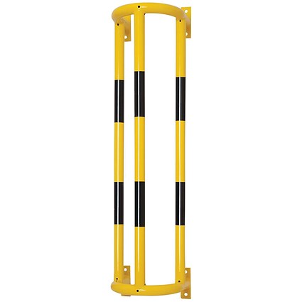 Traffic-Line Wall Mtd Ext Pipe Prot for Out 1500mm Ylw/Blk FS784551