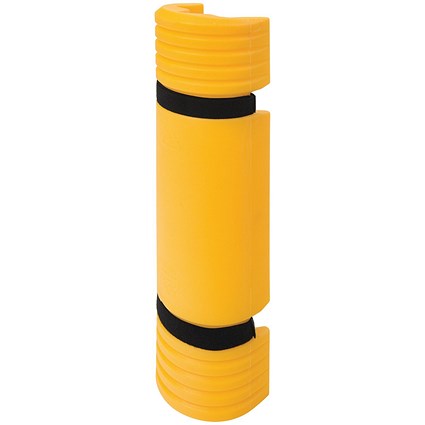 Traffic-Line Pallet Racking Protector Plastic 550x126x85 Ylw FS786777