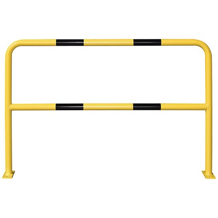 Traffic-Line Steel Hoop Guard for Indoor 1000x1500 Ylw/Blk FS787149