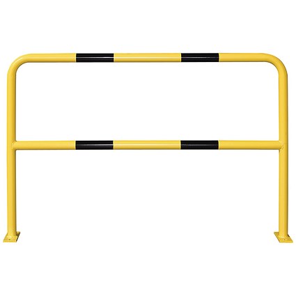 Traffic-Line Steel Hoop Guard for Outdoor 1000x1500 Ylw/Blk