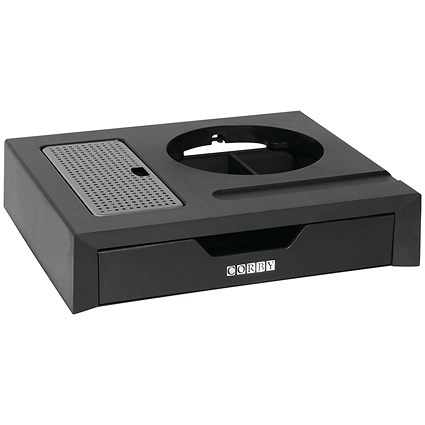 Canterbury Drawer Welcome Tray, Black