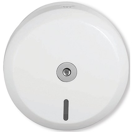 Essence Centrepull One Sheet Toilet Paper Dispenser White WR-ESS-CPULL-W