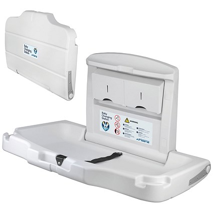 Horizontal Baby Changing Unit, Cream