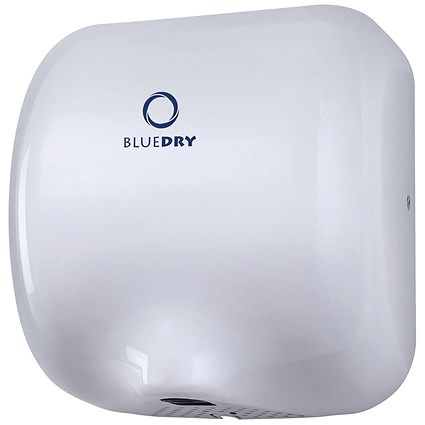 Bluedry Eco Hand Dryer, White Bluedry Eco Hand Dryer, White