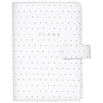 Filofax Personal Moonlight Organiser, White