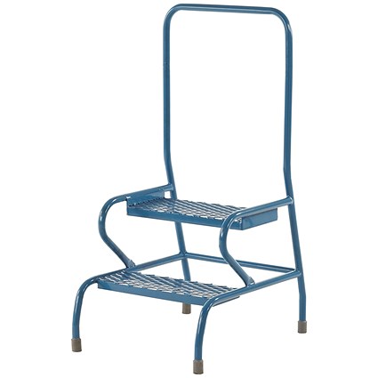 Fort Stable Steps 2 Step With Handrail Painted GS3012M