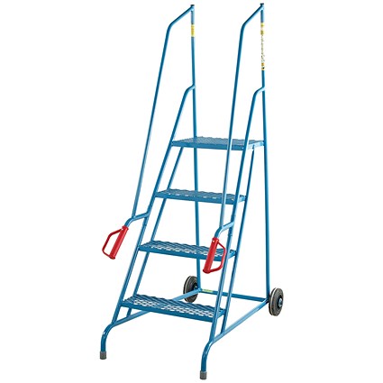 Fort Dock Steps with 4 Expanded Steel Mesh Treads GSD704M