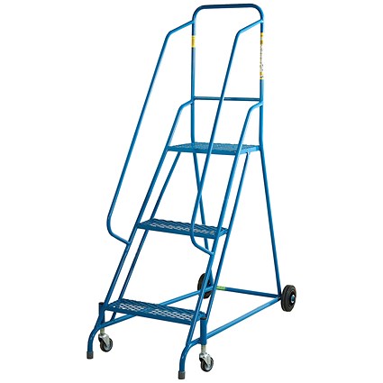 Fort Spring Steps 3 Expanded Steel Treads (Dimensions: W570 x D1032 x H1460mm) GSS703M