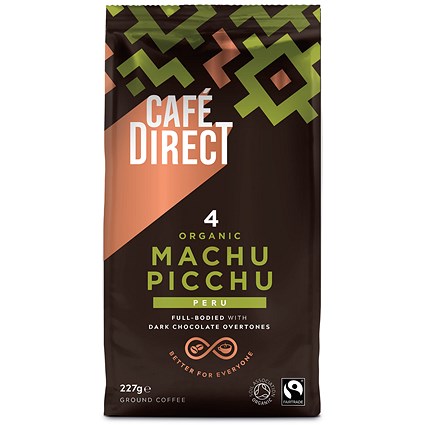 Cafe Direct Machu Picchu Ground Coffee, 227g