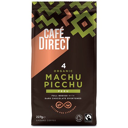Cafe Direct Machu Picchu Ground Coffee, 227g