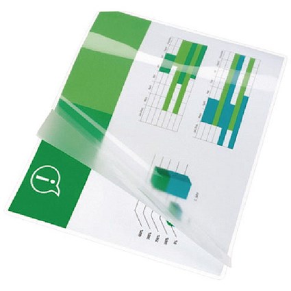 GBC Document Laminating Pouch Gloss A5 250 Micron (Pack of 100)