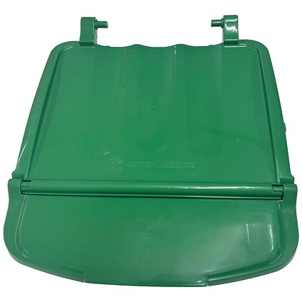 Kitchen Waste Bin Lid 40 Litre Green