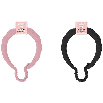 Forever Beautiful Towel Headband Assorted Pack of 18