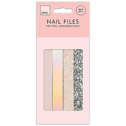 Forever Beautiful Nail Files x4 Pack of 24