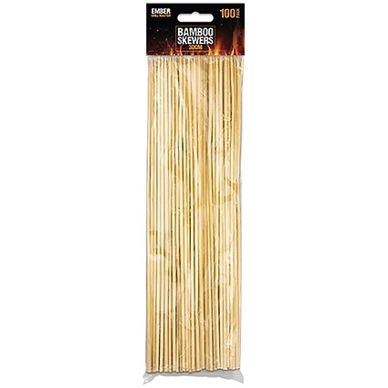 Bamboo Skewers x100 300mm Pack of 24