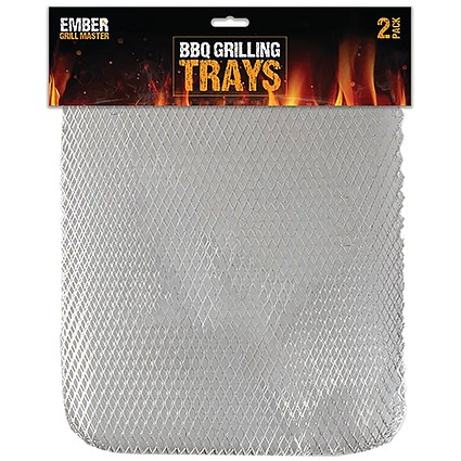 BBQ Grilling Trays x2 Pack of 24