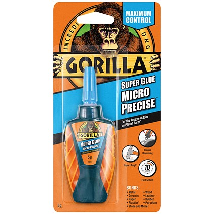 Gorilla Super Glue Micro Precise 5g
