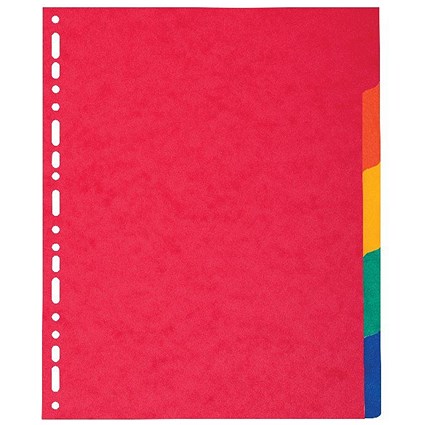 Exacompta Pressboard Dividers 5-Part A4 Maxi