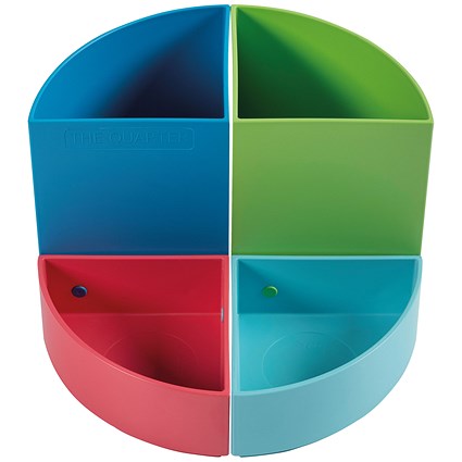 Exacompta Carbon Neutral Pen Pot Multicoloured