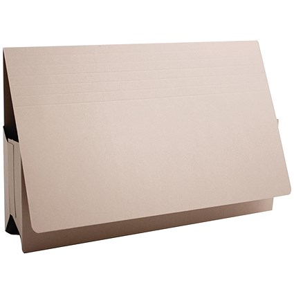 Guildhall Probate Wallets, Manilla, 315gsm, 75mm, Foolscap, Buff, Pack of 25