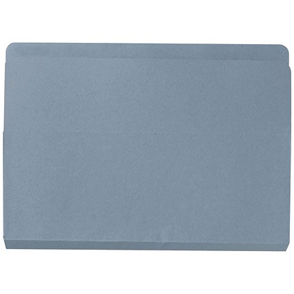 Guildhall Open Top Wallets, 315gsm, Foolscap, Blue, Pack of 50
