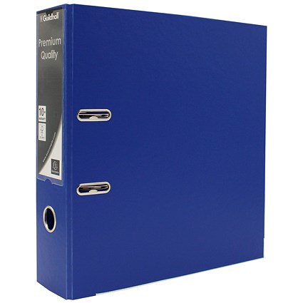 Guildhall A4 Lever Arch Files, Blue, Pack of 10