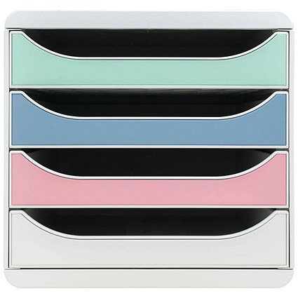 Exacompta Autentik Big Box Drawer Set Assorted