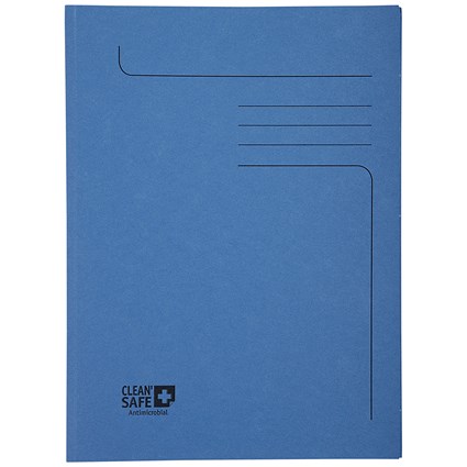 Exacompta Clean Safe 2 Flap Folders A4 (Pack of 5)