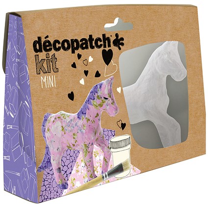 Decopatch Mini Kit Horse (Pack of 5)