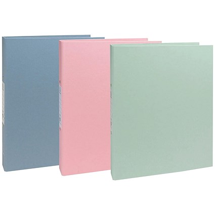 Exacompta Autentik Ring Binder 2-Ring 30mm Spine A4 Assorted
