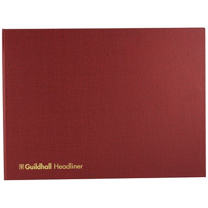 Guildhall Headliner Book 80 Pages 298x405mm 68/6-20 1450 Guildhall Headliner Book 80 Pages 298x405mm 68/6-20 1450