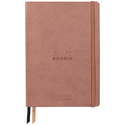 Rhodiarama Creation Dot Goalbook, A5, 160 Pages, Rosewood