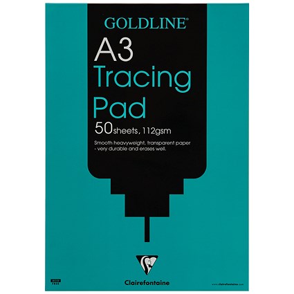 Goldline Tracing Pad, A3, 112gsm, 50 Sheets