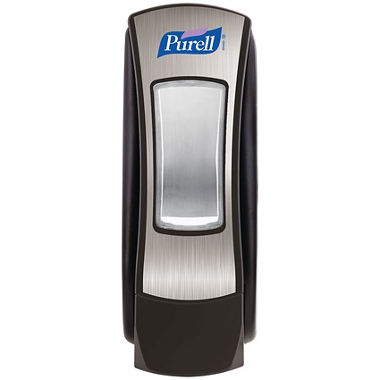 Purell ADX-12 Hand Santiser Dispenser, 1.2 Litre, Black and Chrome
