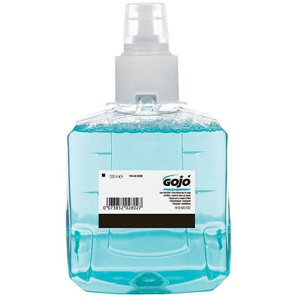 Gojo LTX-12 Freshberry Foam Hand Wash Cartridge, 1.2 Litres, Pack of 2