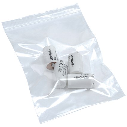 Minigrip Bag 125x190mm Clear (1000 Pack) GL-09