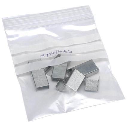 Write-on Minigrip Bag 90x115mm (1000 Pack) GA-123