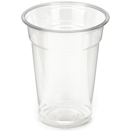 Go-rPET Recyclable PET Cup, 255ml, Clear, Pack of 1000