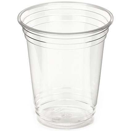 Go-rPET Recyclable PET Cup, 341ml, Clear, Pack of 1000