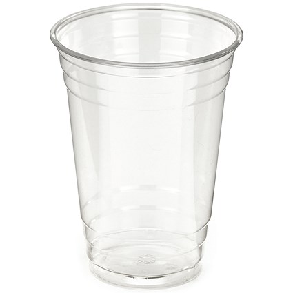 Go-rPET Recyclable PET Cup, 568ml, Clear, Pack of 1000