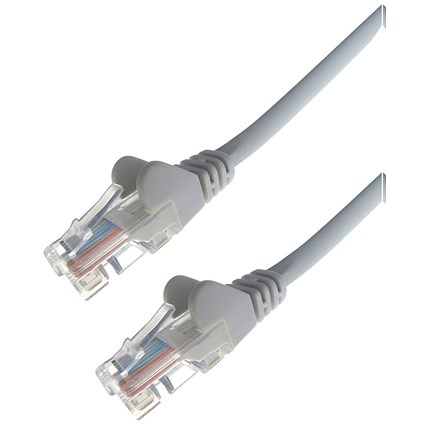 Connekt Gear Cat 6 RJ45 Ethernet Cable, 5m Lead, Grey