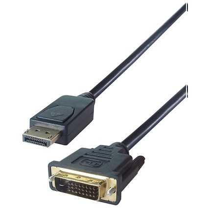 Connekt Gear DisplayPort to DVI Display Cable, 2m Lead, Black
