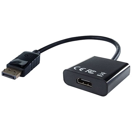 Connekt Gear DisplayPort to HDMI Adaptor, Black
