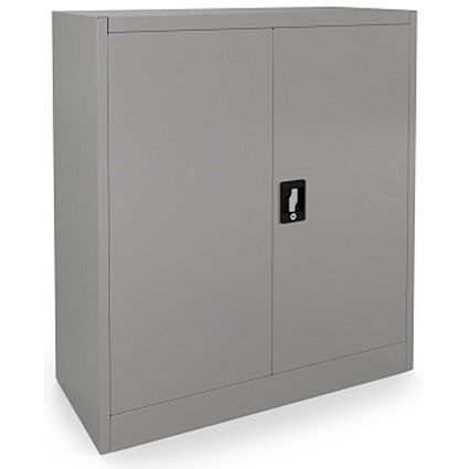 Graviti Contract Low Storage Cupboard - Goose Grey